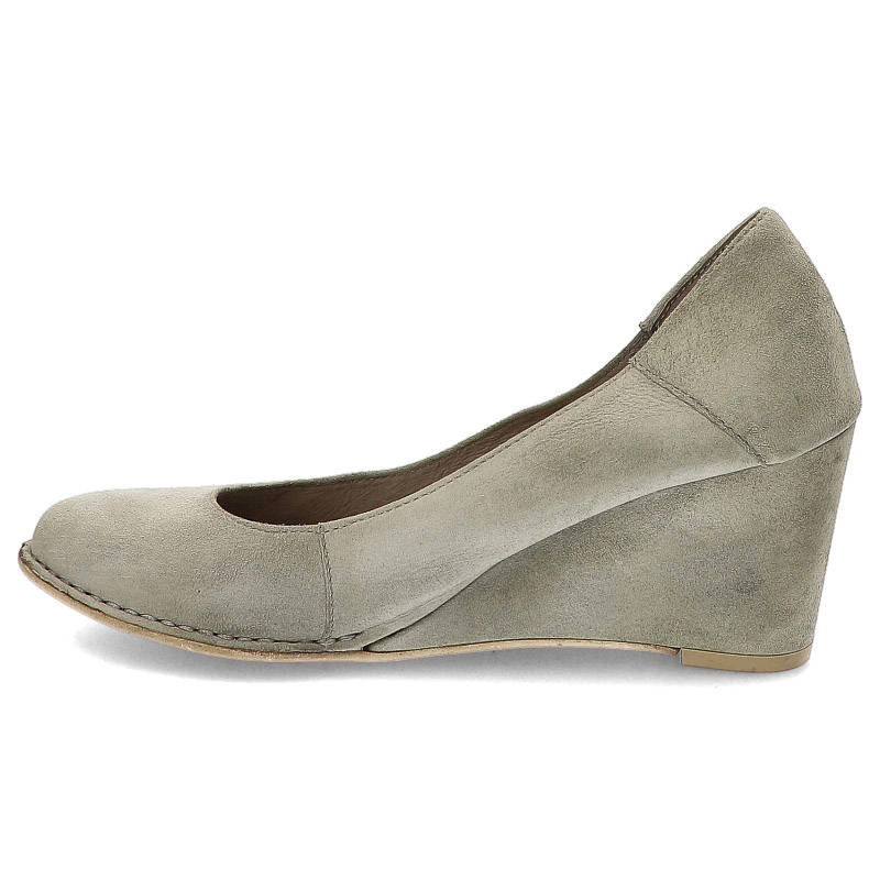 Lodičky Lemar - 10107 Zamsz Szary