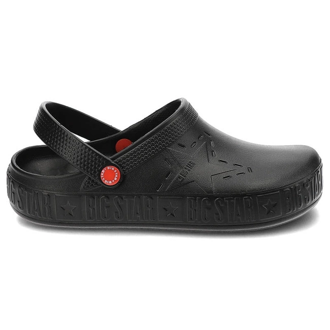 Šľapky Big Star - II175001 Czarny