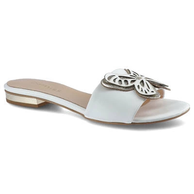 Šľapky Damiss - DS-519 Białe Lico