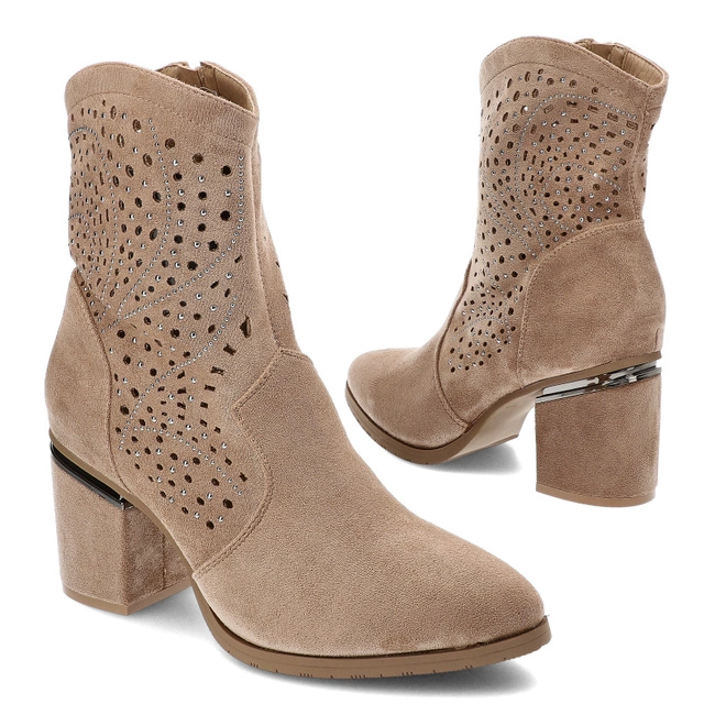 Členkové Topánky S.Barski - HY42-029 Beige