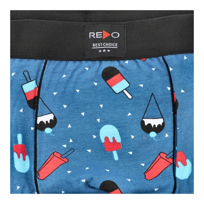 Boxerky REDO - 1BE-785 Blue