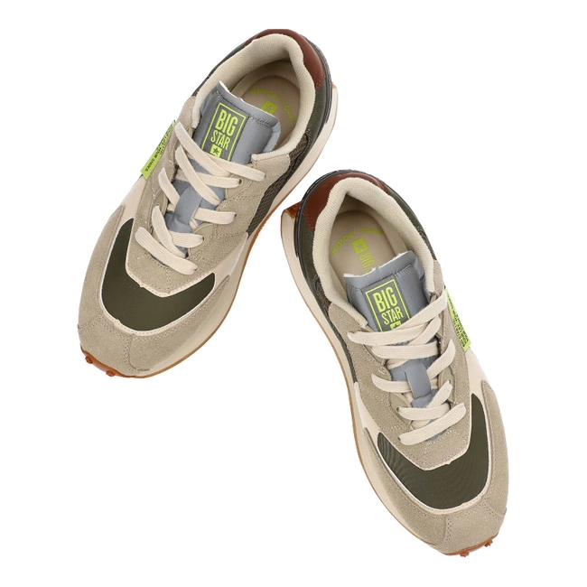 Tenisky Big Star - NN174345 303 Khaki