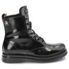 Členkové Topánky Tommy Hilfiger - T4A5-32411-1453999-Lace-Up Bootie Black 999