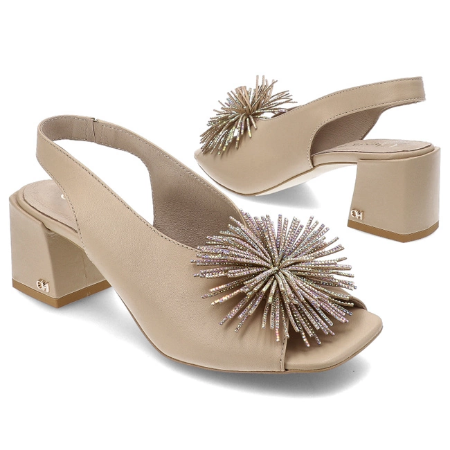 Sandále Chebello - 4385_-308-000-PSK-S182 Beżowy Jasny