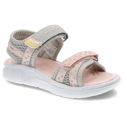 Sandále Kangaroos - 18873 000 2063 K-ES Finja Vapor Grey/Frost Pink