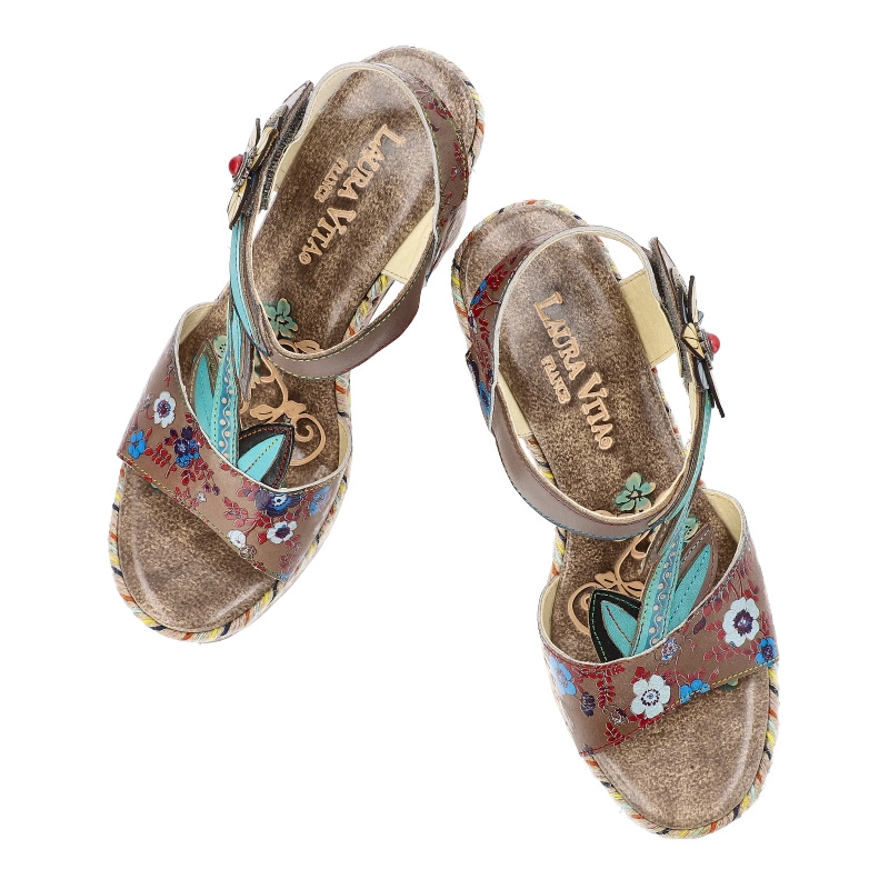 Sandále Laura Vita - Jacao 25 CX266-25 Gris