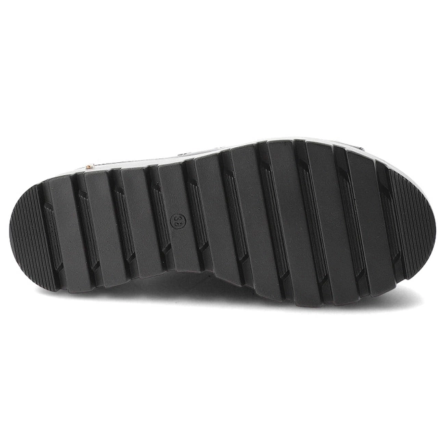 Šľapky CARINII - B10061_-E50-000-000-G06 Czarny