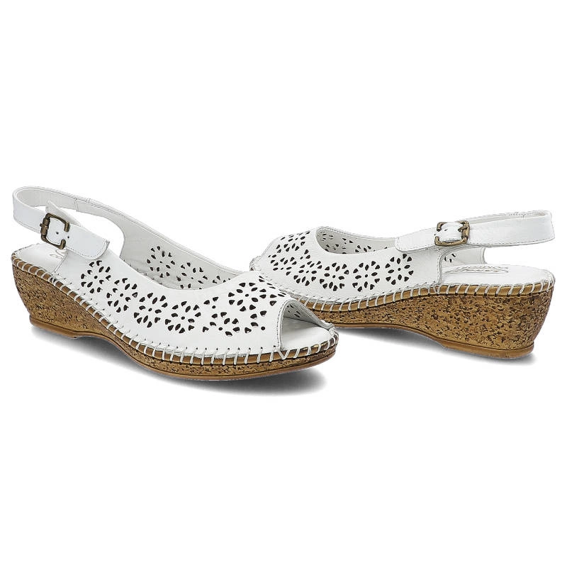 Sandále Lanqier - 40C1414 White