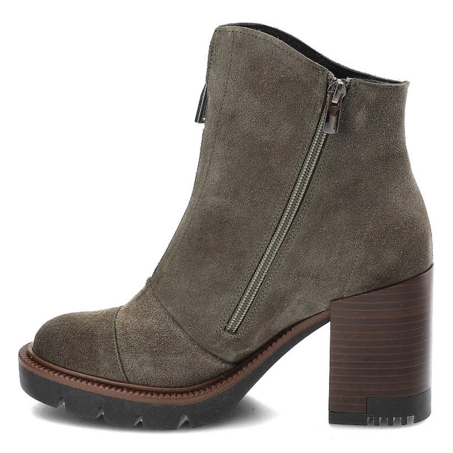 Členkové Topánky Karino - 4675/066-F Zielony/Welur