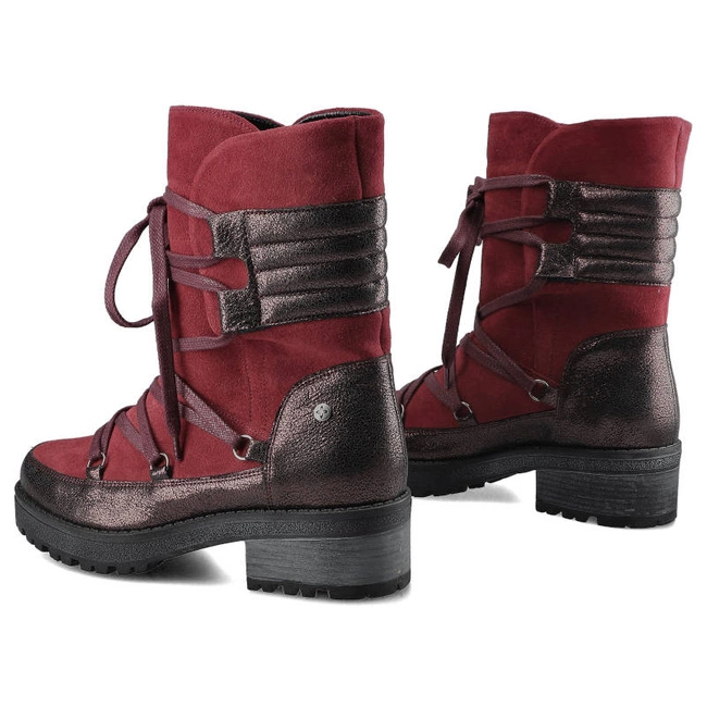 Členkové Topánky Maciejka - 03284-23/00-4 Bordo/Baranek