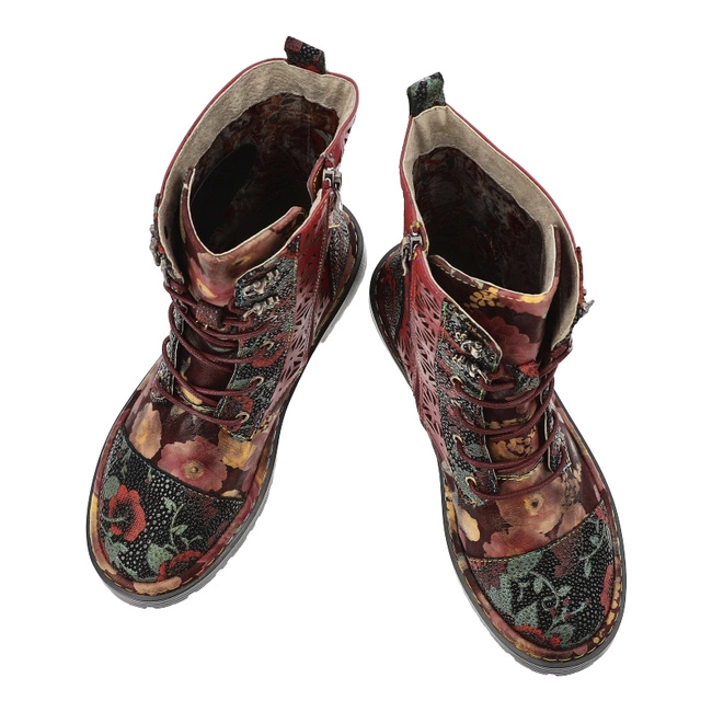 Členkové Topánky LAURA VITA - Incaso 36 SL1127-36 Rouge