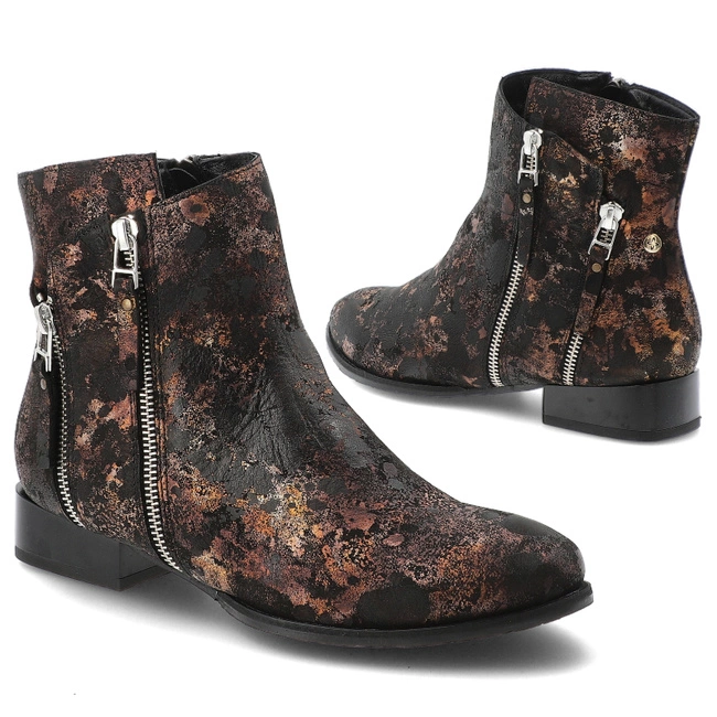 Členkové Topánky MACIEJKA - 07138-02/00-8 Brąz