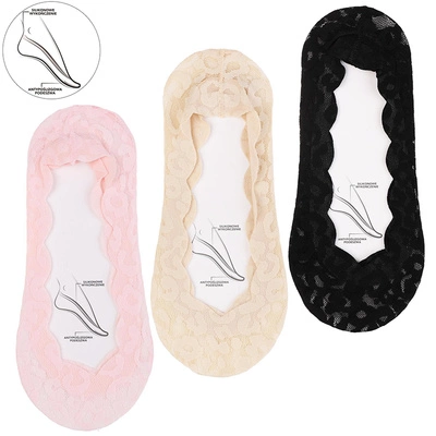 Baleríny MORAJ 3 Pary - CDB250-035 Mix Kolor