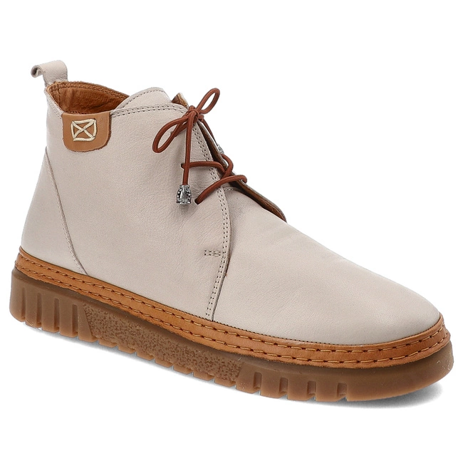 Členkové Topánky Ravini - 743 Silvergrey/Tan