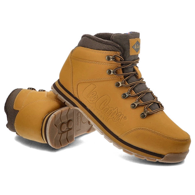 Členkové Topánky Lee Cooper - LCJ-21-01-0706M Camel