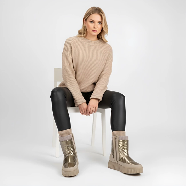 Snehule MARCO TOZZI - 2-26414-45 344 Taupe Comb