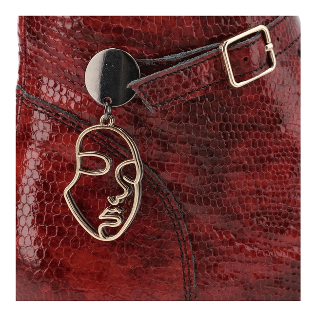 Šnúrovacie Členkové Topánky Maciejka - 5743A-08/00-8 Czerwony