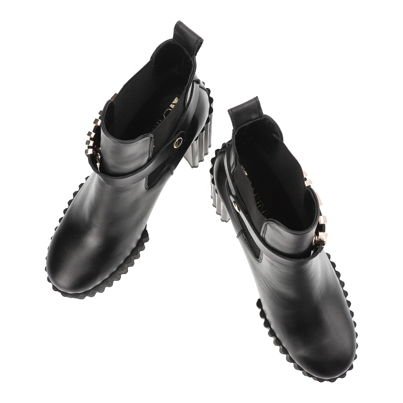 Členkové Topánky Carinii - B9785_-E50-000-000-F10 Czarny