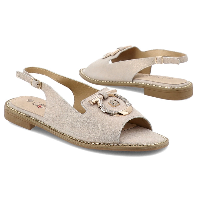 Sandále S.BARSKI - KV51-043 Rose