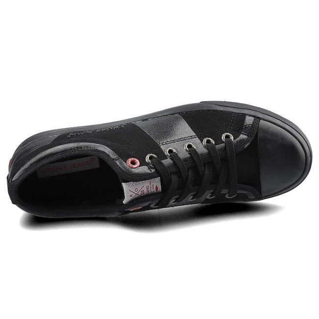 Plátenky Cross Jeans - FF1R4019C Czarny