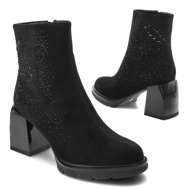 Členkové Topánky S.Barski - MR880-130 Black