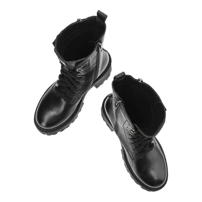 Členkové Topánky Nessi - 23533 Czarny 1