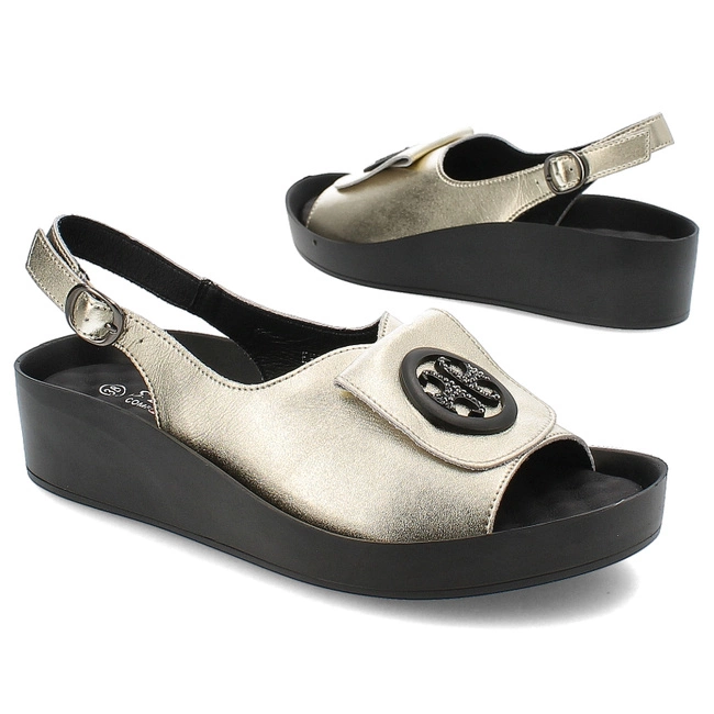 Sandále S.Barski - KV27-023 Gold