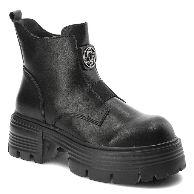 Členkové Topánky Filippo - DBT6432/24 BK Czarny