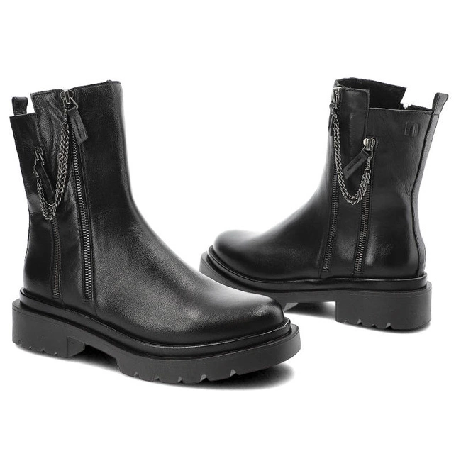 Členkové Topánky Nessi - 22350 Czarny 1