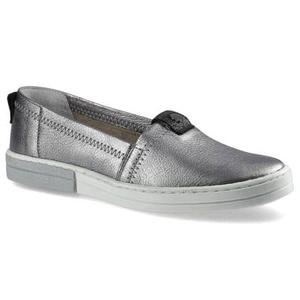 Poltopánky Pollonus - 5-1143-003 Czarne Srebro/Brokat