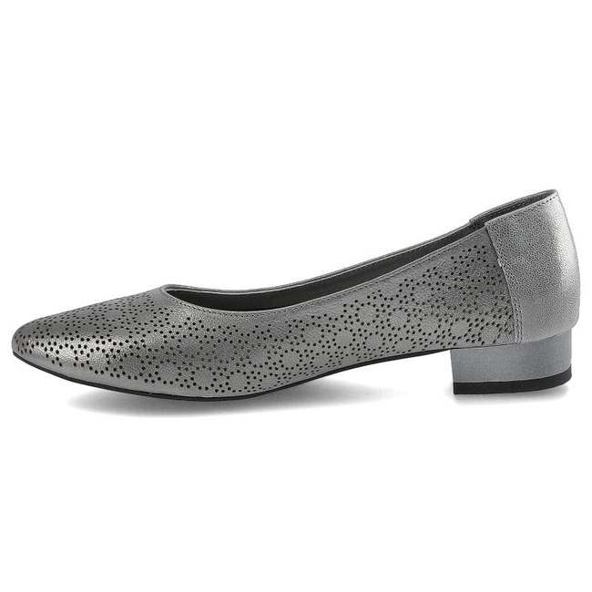 Baleríny Exquisite - 1179/2 Szary Grid