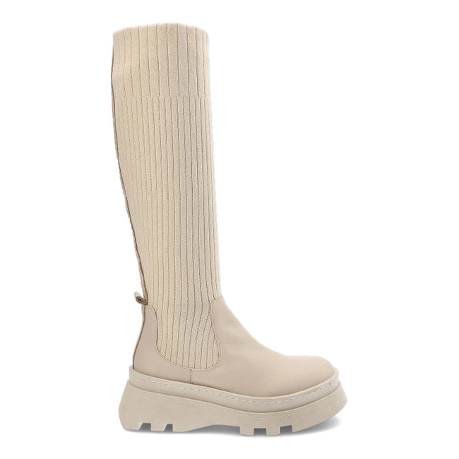 Čižmy Artiker - 51C0864 Beige