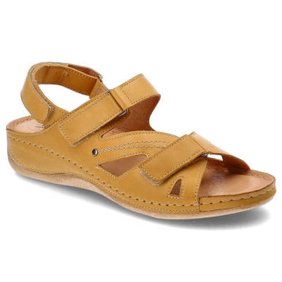 Sandále Pollonus - 5-0773-044 Żółty