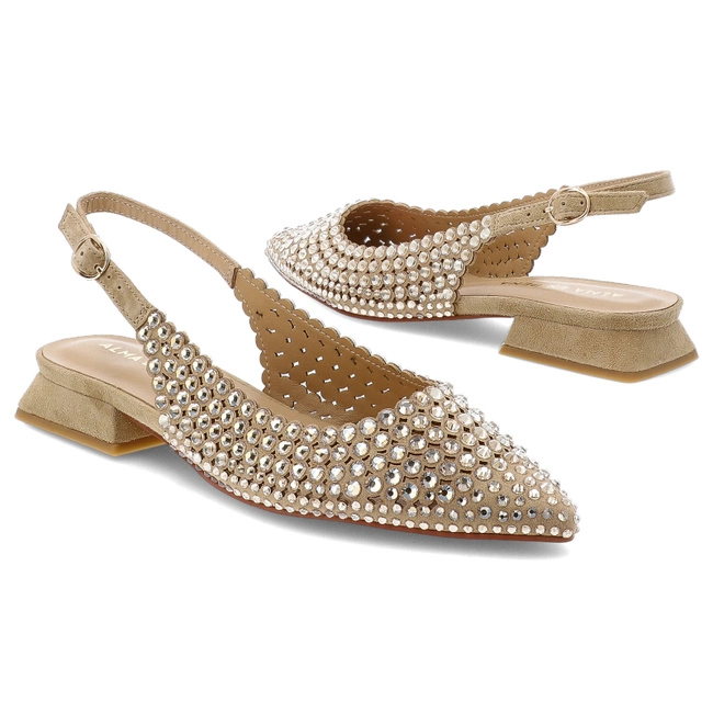 Sandále ALMA EN PENA - V250488 Suede Sand