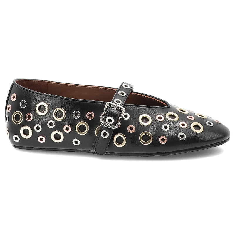 Baleríny CARINII - B10046_-353-000-000-000 Czarny