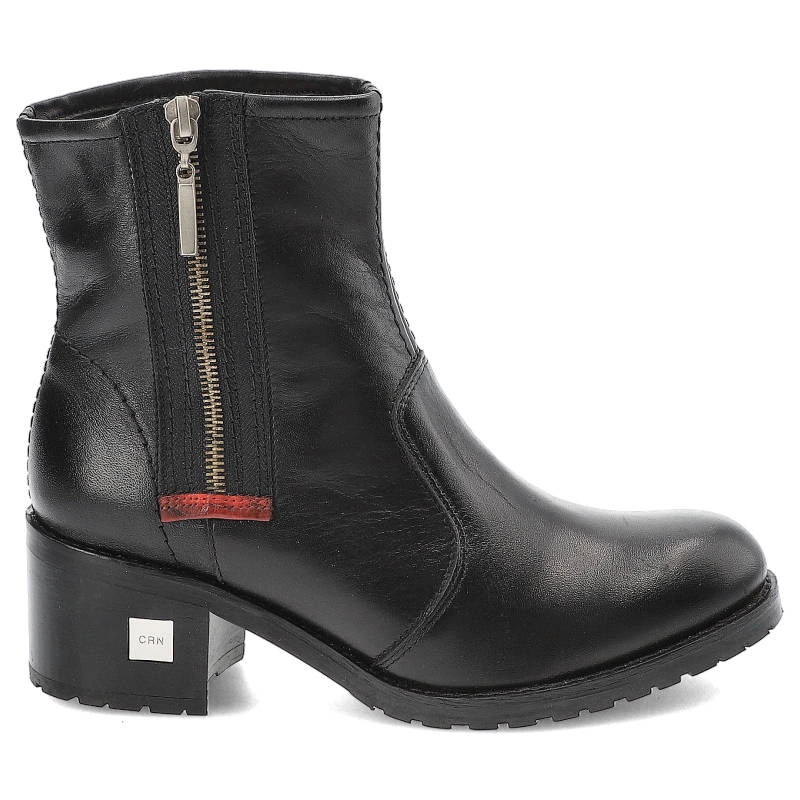 Členkové Topánky Carinii - B2397 Czarny