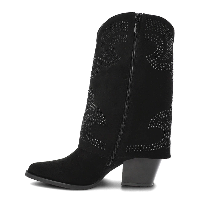 Čižmy S.Barski - HY42-153 Black