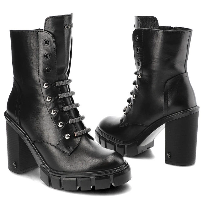 Členkové Topánky Carinii - B7954_-E50-000-000-E98 Czarny