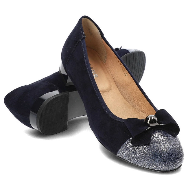 Poltopánky Gamis - 3040 W-11+Granat Zamsz