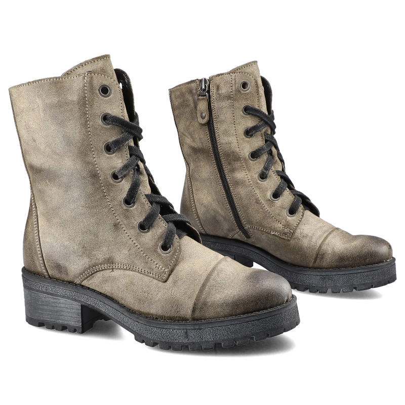 Členkové Topánky Maciejka - 3812A-24/00-3 Oliwka Na Biało