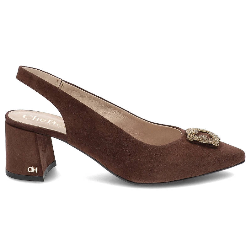 Sandále Chebello - 4006_-458-000-PSK-S75 Brąz Czekolada