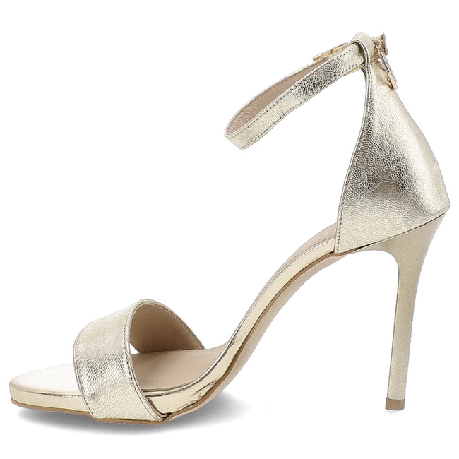 Sandále KARINO - 5447/074-P Złoty/Lico