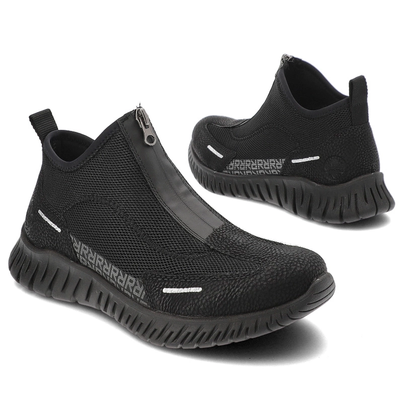 Poltopánky Rieker - M5351-00 Black