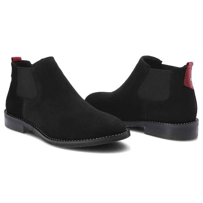 Členkové Topánky Chelsea Lamanti - 851 Czarny 2