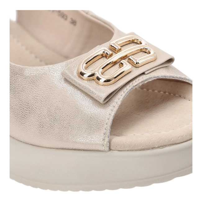 Sandále S.BARSKI - LR51-593 Gold