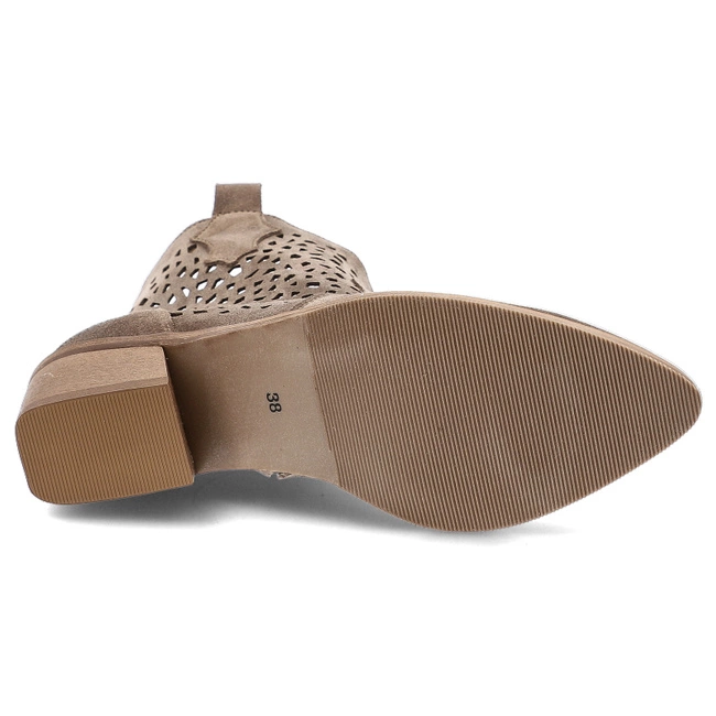 Kovbojky ARMODO - 1616 Almond Welur