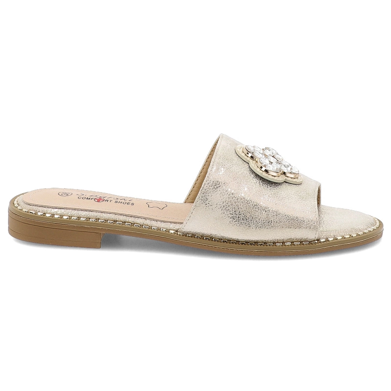 Šľapky S.BARSKI - KV51-087 Lt.Gold
