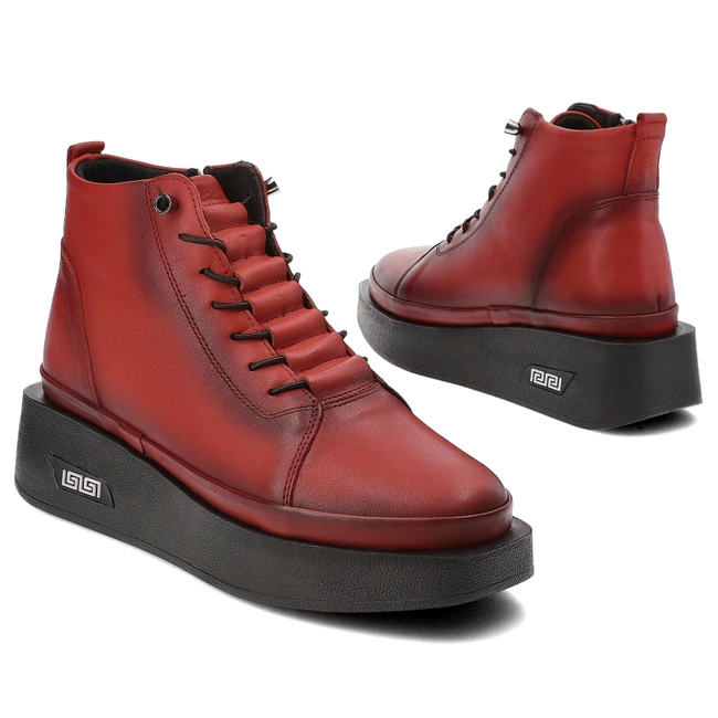 Členkové Topánky Artiker - 55C0962 Red