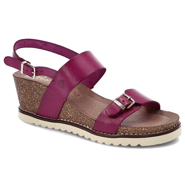 Sandále Yokono - Motril-025 Vaquetilla Fucsia