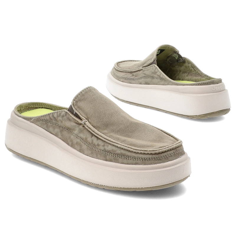 Šľapky JEEP - JL51502A 105 Sage